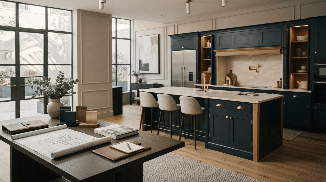 Custom cabinetry detail by 1 Source Cabinets