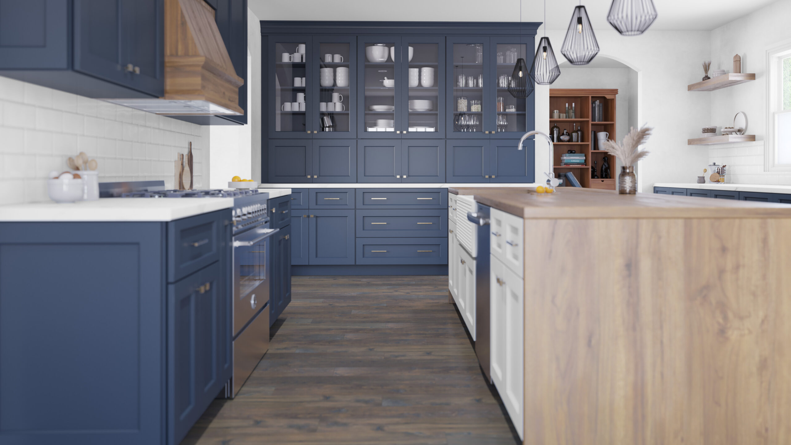 Contemporary cabinet style