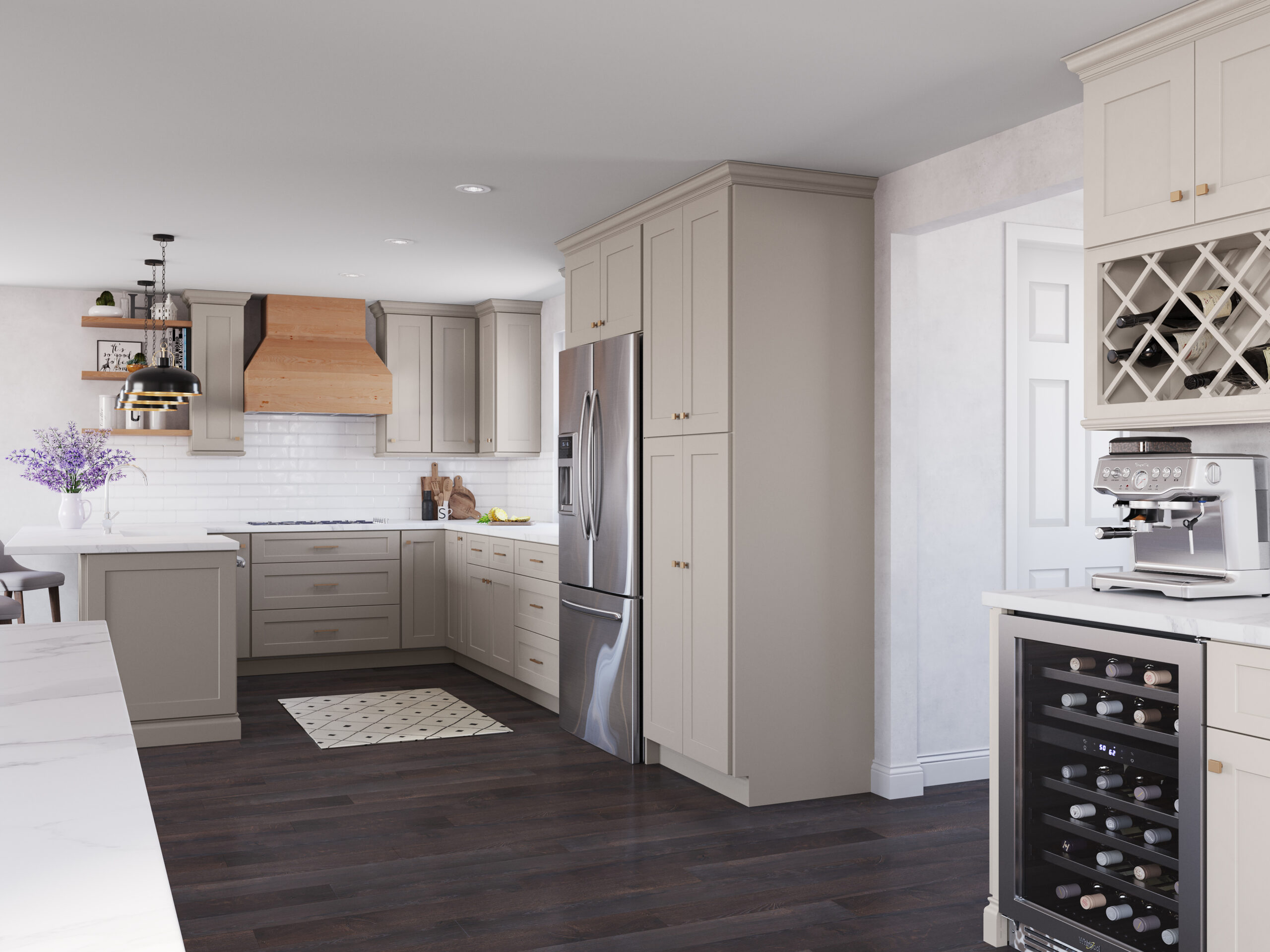 Elegant kitchen cabinetry interior by 1 Source - Cabinets